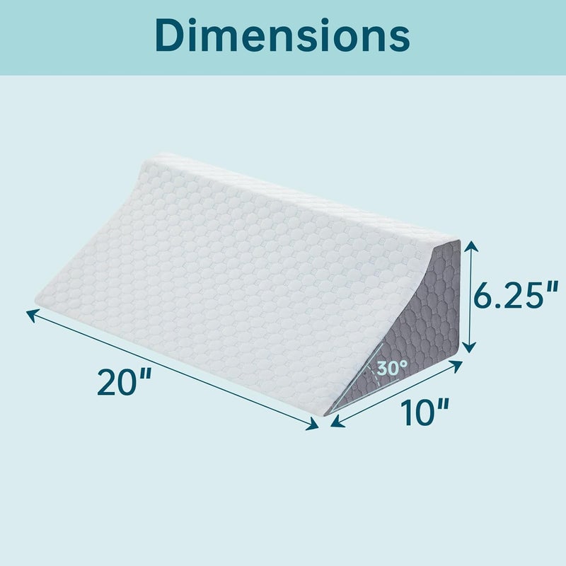 Loeysu Wedge Pillow for Sleeping, Side Sleeper Body Back Positioners for Back Pain, Preventing Bedsores, After Surgery, Pregnancy Support, Ankle Support, Bed Wedge Pillow for Side Sleepers - Image 4